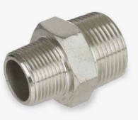 3000LB 316 STAINLESS STEEL REDUCING HEX NIPPLE BSPT