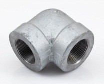 3000LB GALV STEEL F/F ELBOW 90 DEG BSPT