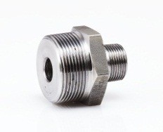 3000LB BLACK STEEL REDUCING HEX NIPPLE BSPT