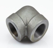 3000LB BLACK STEEL F/F ELBOW 90 DEG BSPT