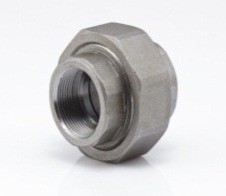 3000LB BLACK STEEL F/F UNION BSPT