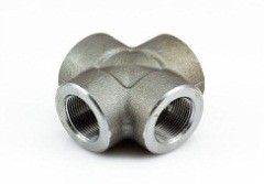 3000LB BLACK STEEL EQUAL CROSS NPT
