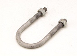Galv U Bolt C/W Nuts