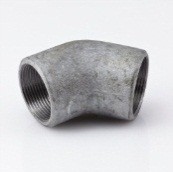 Galv Steel F/F Elbow 45 Deg