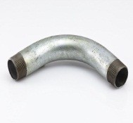 GALV STEEL M/M BEND 90 DEG