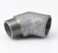 Galv Steel M/F Elbow 45 Deg
