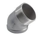 316 Stainless Steel M/F Elbow 45 Deg